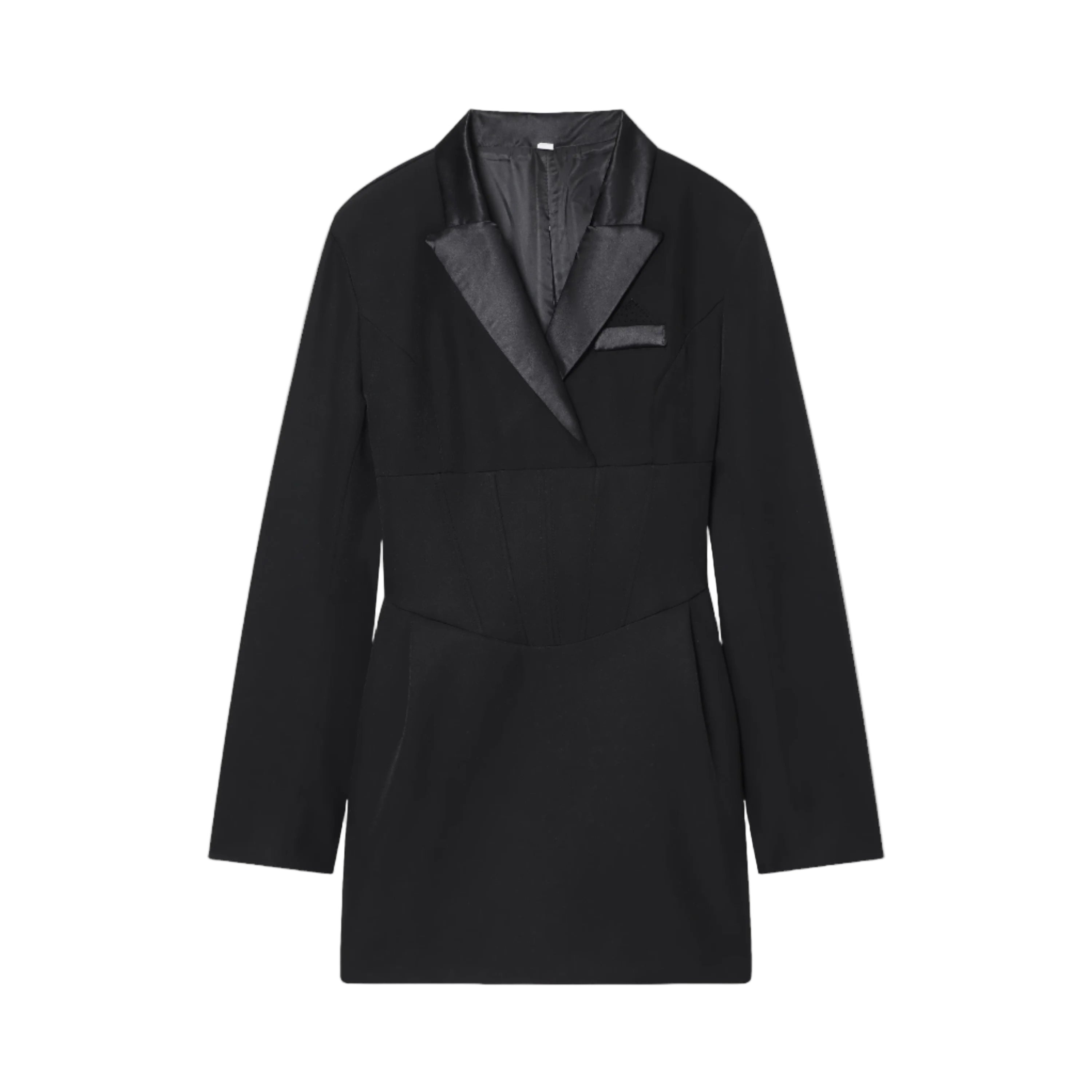 Noir Blazer Dress